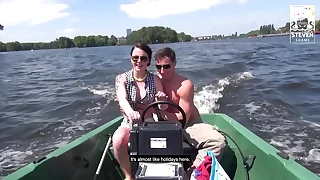 THE Speedboat IS SINKING!! Set up a 3some FUCK under the SUN  (FULL SCENE)- StevenShame.Dating